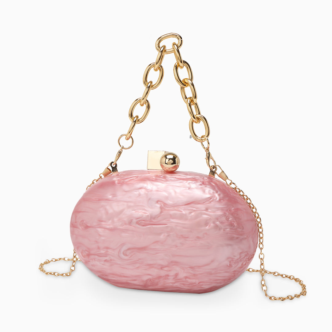 Skylynn Clear Acrylic Clutch