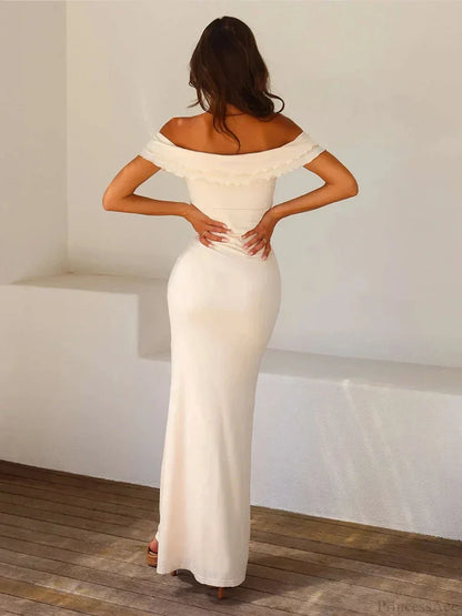 Slim Bodycon Maxi Vacation Dress