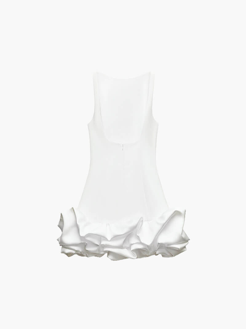 | Sculpted Mini Dress – Sleeveless Fitted Silhouette