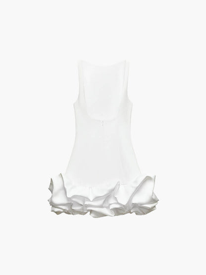 | Sculpted Mini Dress – Sleeveless Fitted Silhouette