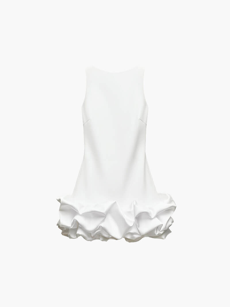 | Sculpted Mini Dress – Sleeveless Fitted Silhouette