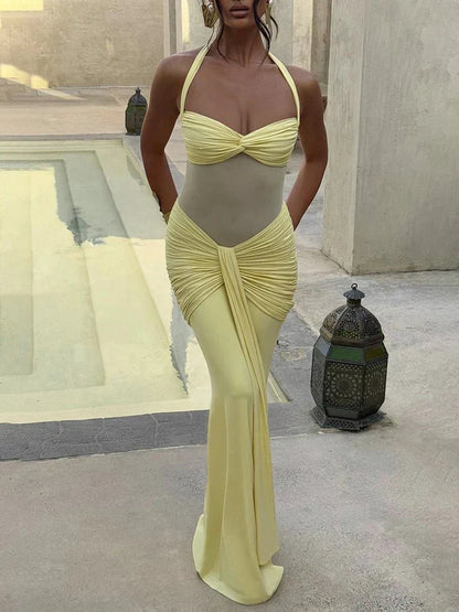 | Backless Maxi Dress