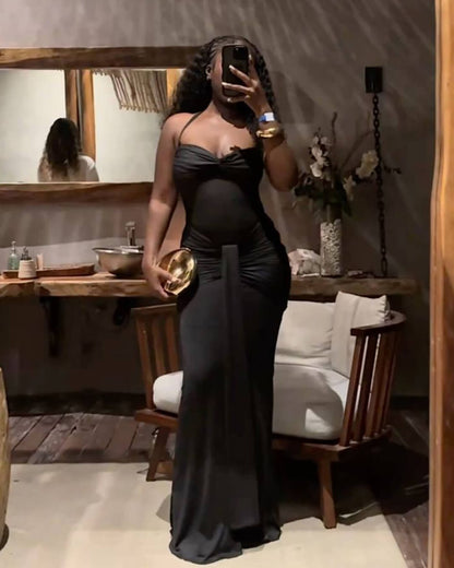 | Backless Maxi Dress