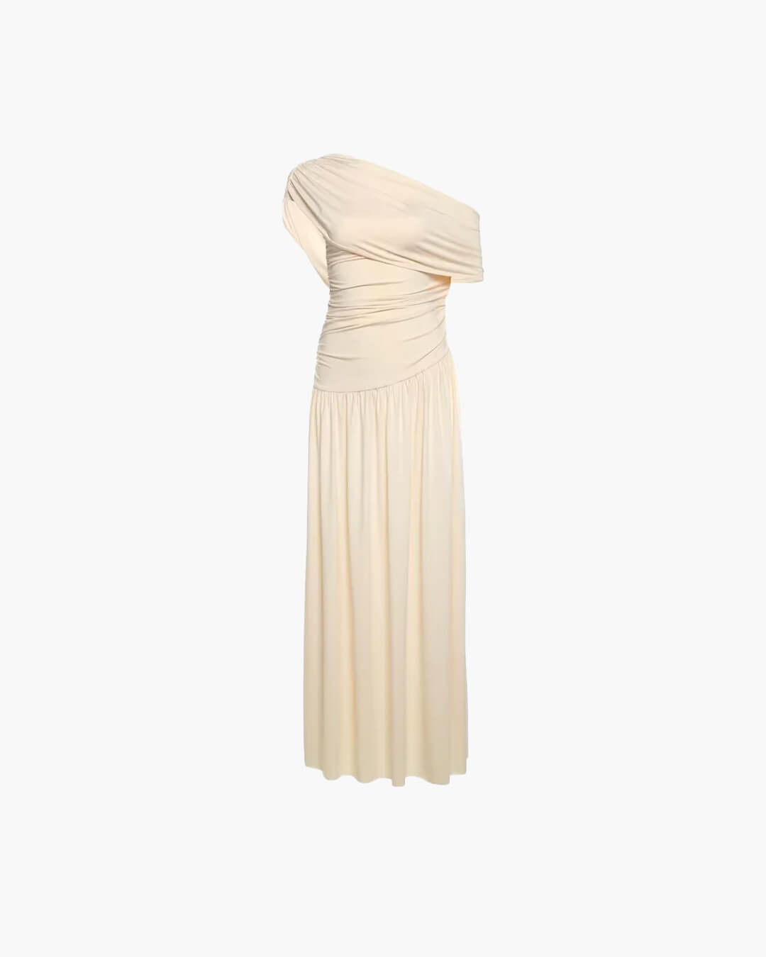| One-Shoulder Maxi Dress