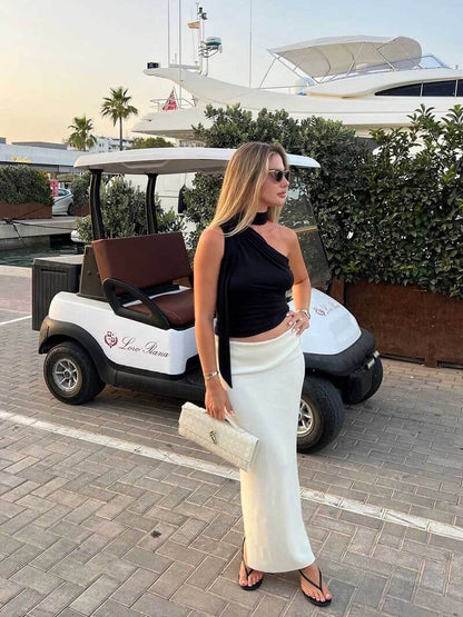Bianca geweven tas