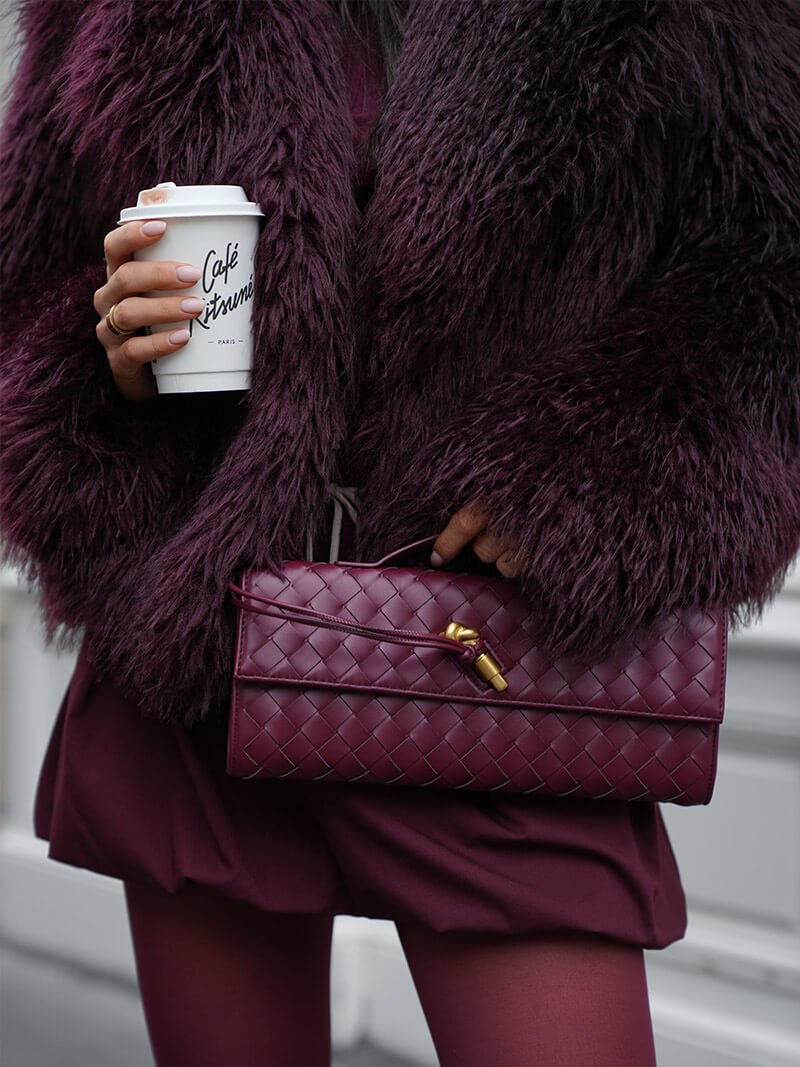 Bianca geweven tas