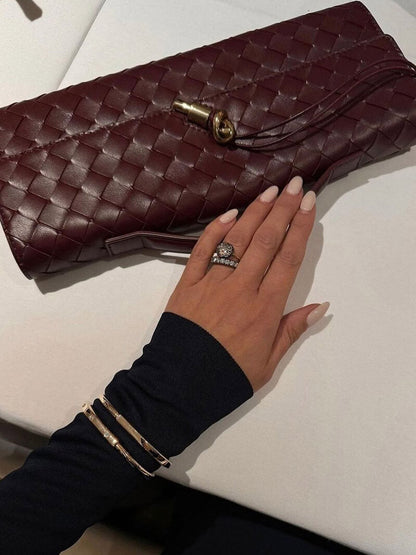 Bianca geweven tas