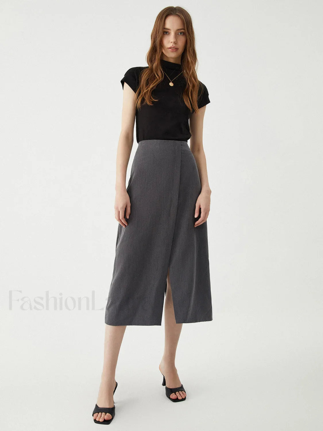 Solid Jersey Graceful Short Sleeve Top