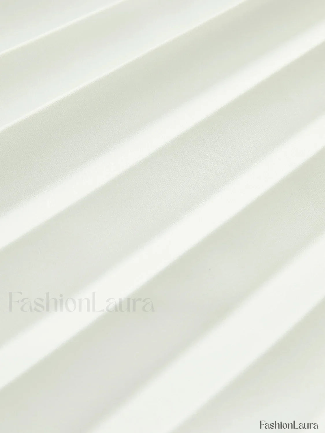 Solid Pleated Strapless Split Dress