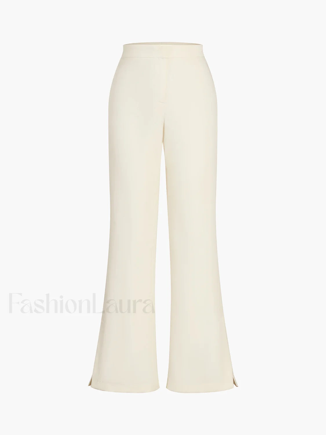 Solid Tube Top With Modern Wide Leg Pants Set
