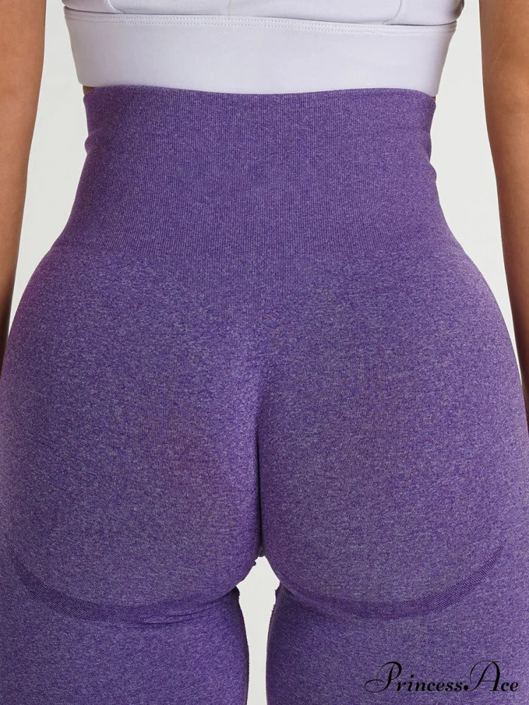 Sport Slim Shorts Seamless Leggings