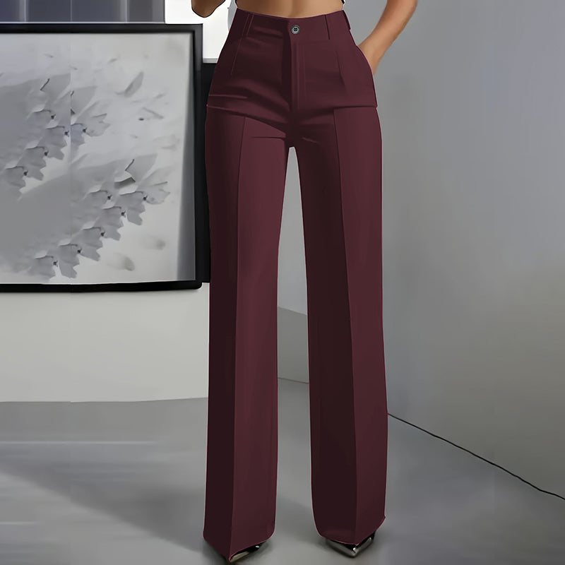 The Paloma — High-Waist Wide-Leg Trousers
