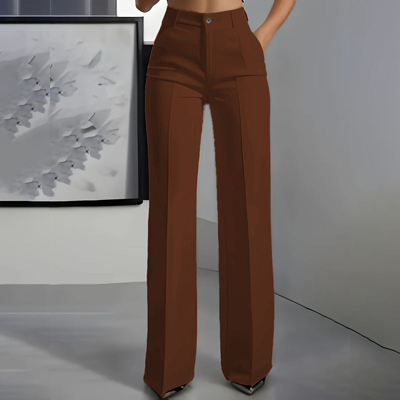 The Paloma — High-Waist Wide-Leg Trousers