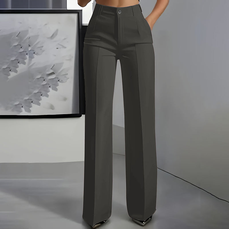 The Paloma — High-Waist Wide-Leg Trousers
