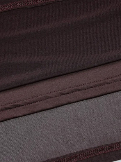 Ruched Cowl Neck Halter Scarf Detail Column Bodycon Maxi Dress