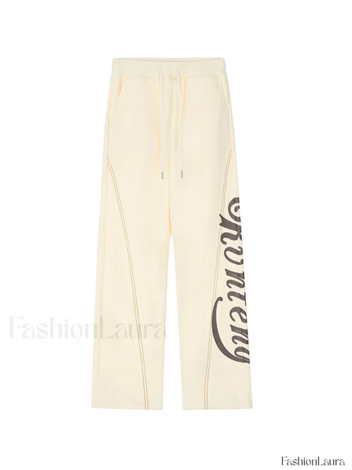 Stitch Design Logo Baggy Sweatpants