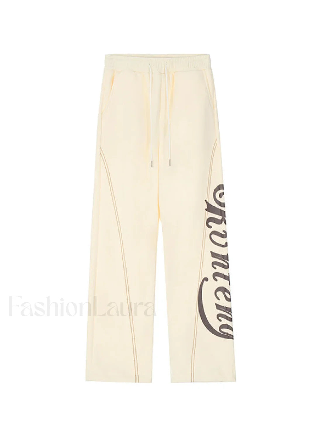 Stitch Design Logo Baggy Sweatpants