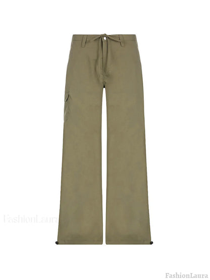 Straight Leg Pocket Cargo Pants