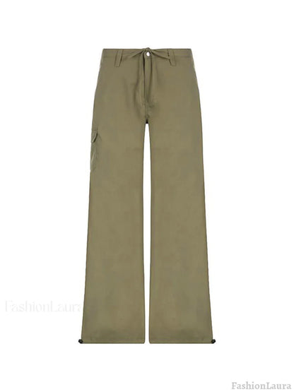 Straight Leg Pocket Cargo Pants