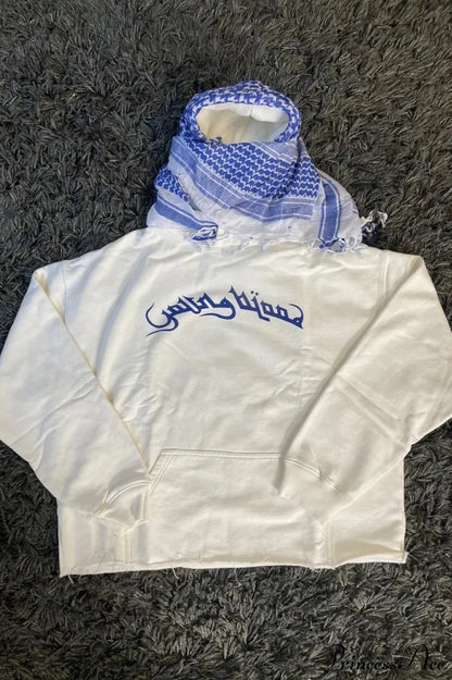 Street Trendy Headscarf Design Hoodie