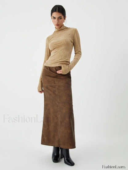 Striped Long Graceful Sleeve Shirt