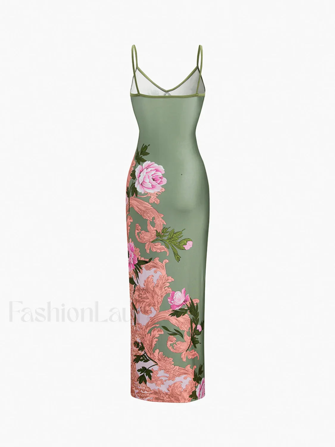 Summer Floral Graceful Long Dress