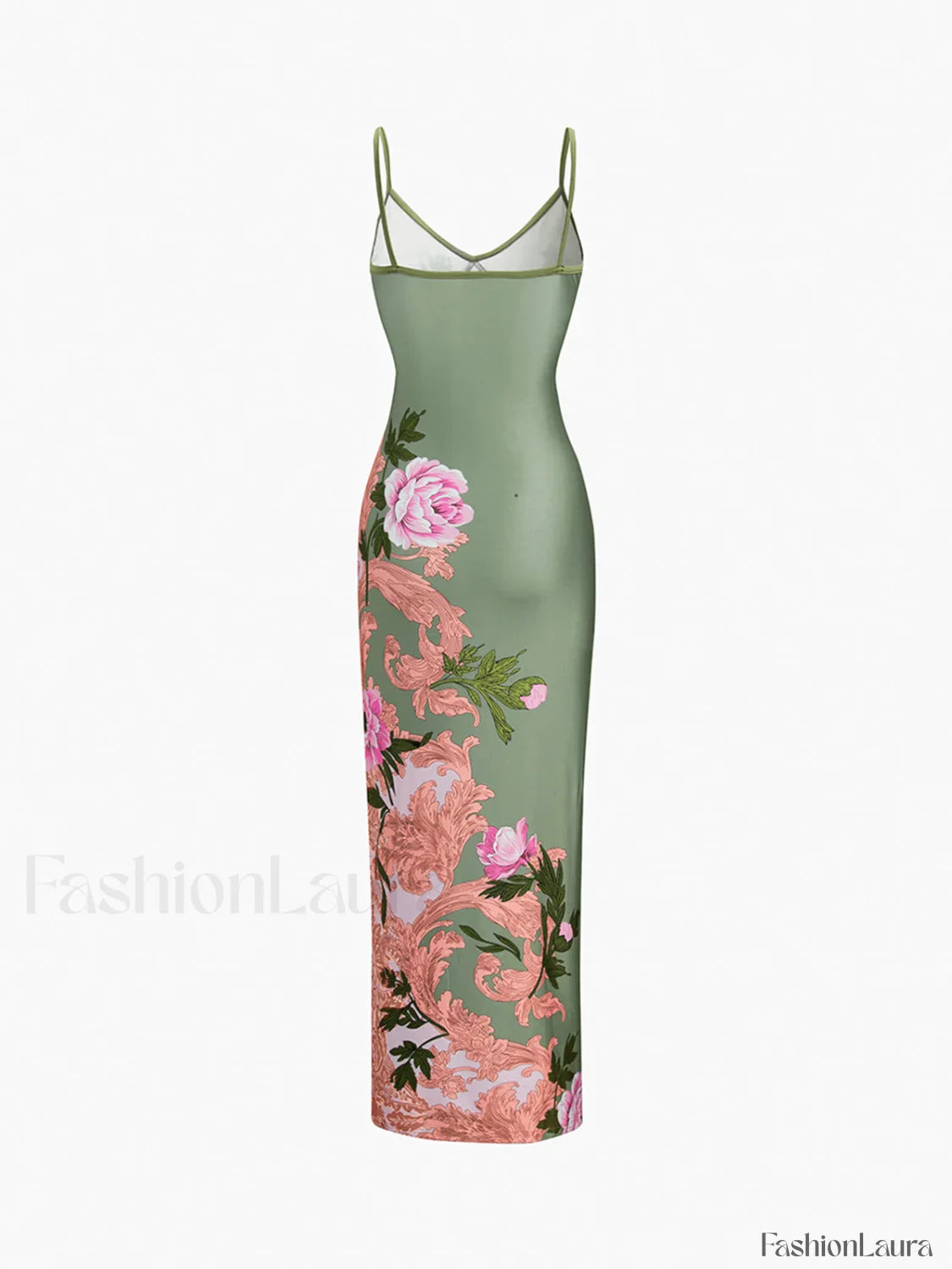 Summer Floral Graceful Long Dress