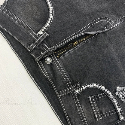 Tall Waist Gothic Seductive Antique Pant