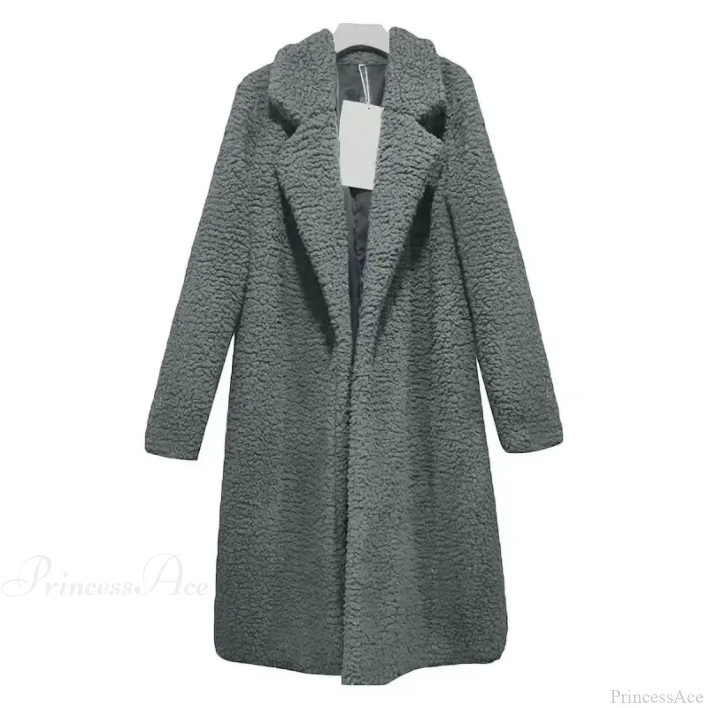 Teddy Bear Plush Turtleneck Overcoat