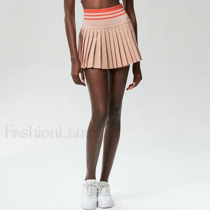 Tennis Pleated Sporty Pocket Skirt