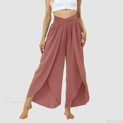 Tulle Ruffled Pleated Summer Pants