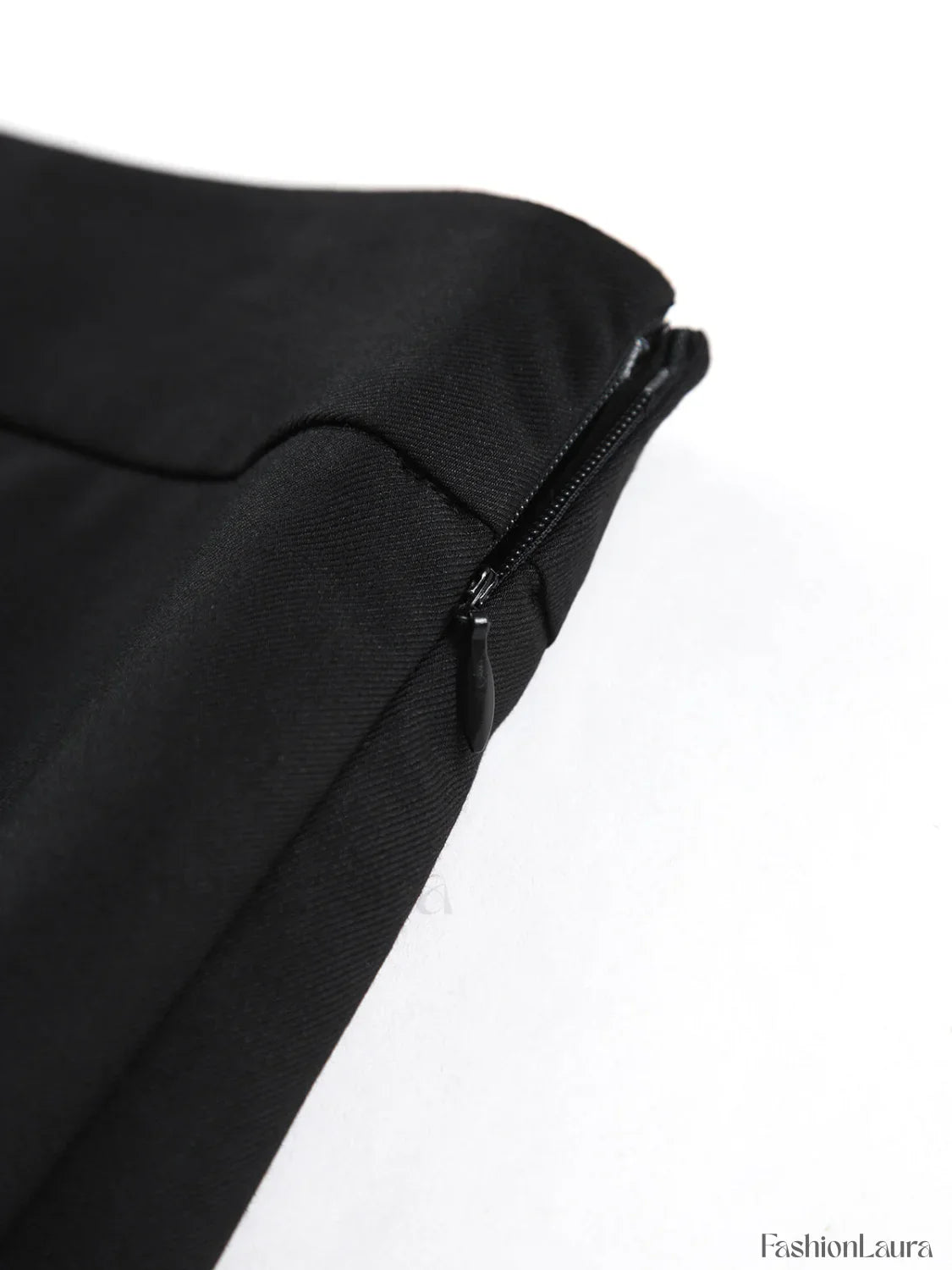 Two Tone Graceful Pleated Long Skirt