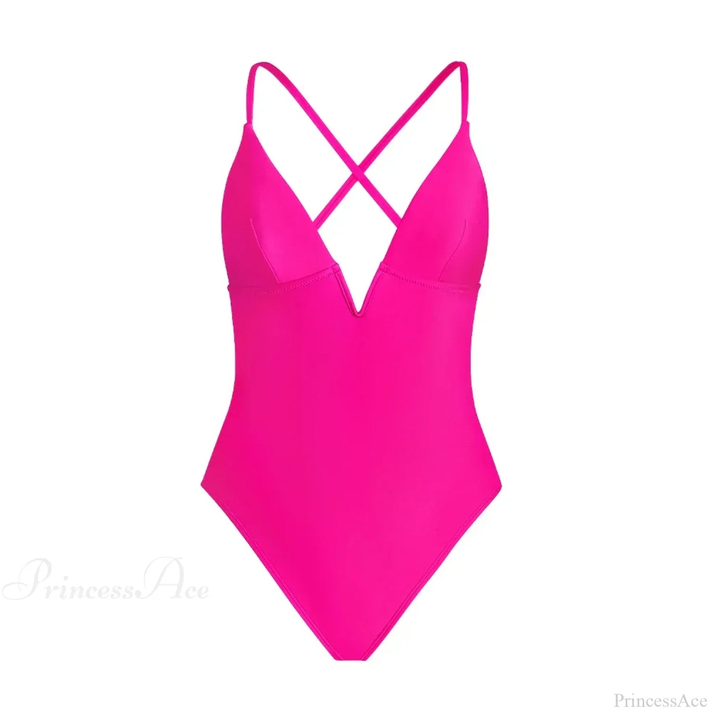 V-Wire Plunge One Piece Backless Set
