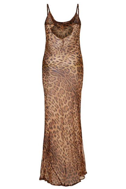 Leopard Maxi Dress