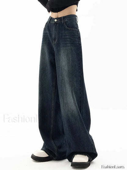 Vintage Blue 90s Boyfriend Jeans