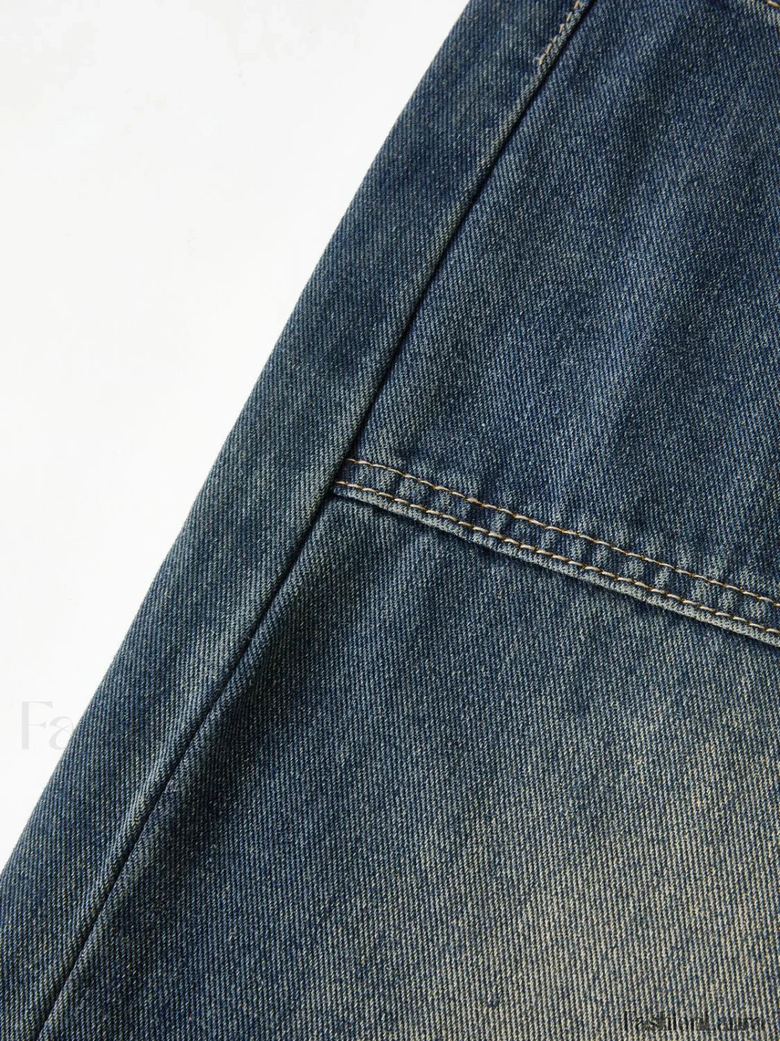Vintage Blue Wash Boyfriend Jeans