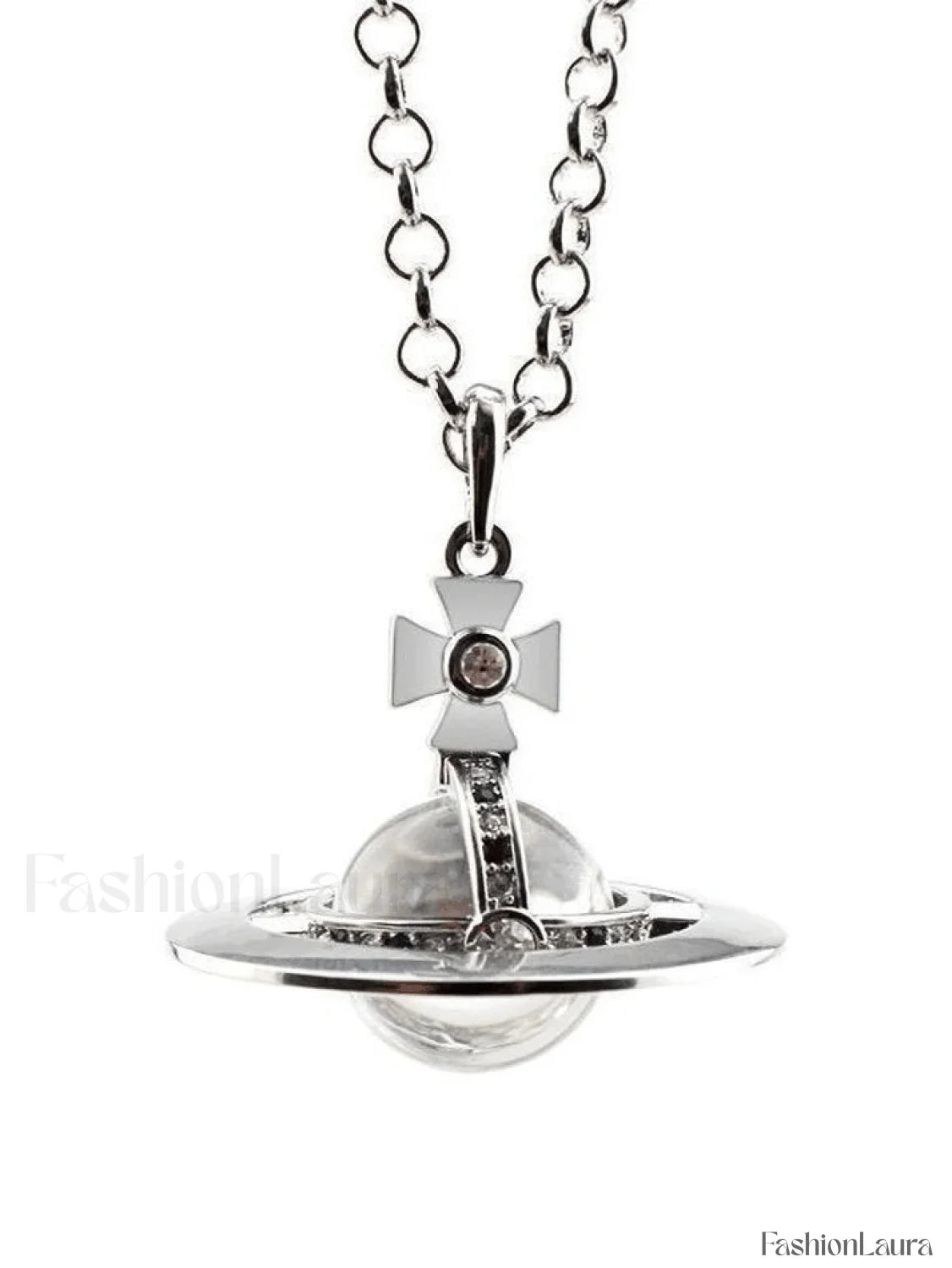 Vintage Planet Pendant Necklace
