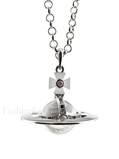 Vintage Planet Pendant Necklace