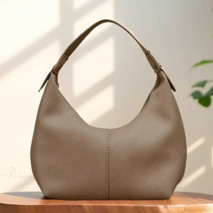 Vintage PU Leather Underarm Shoulder Bag