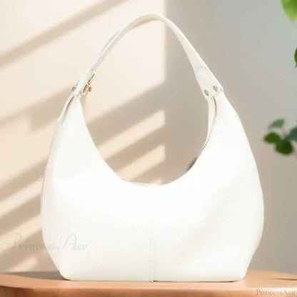 Vintage PU Leather Underarm Shoulder Bag