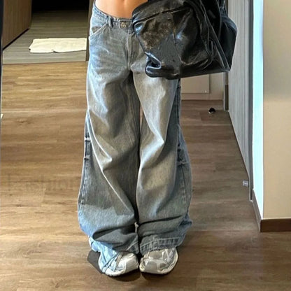 Vintage Straight Graceful Loose Boyfriend Jeans