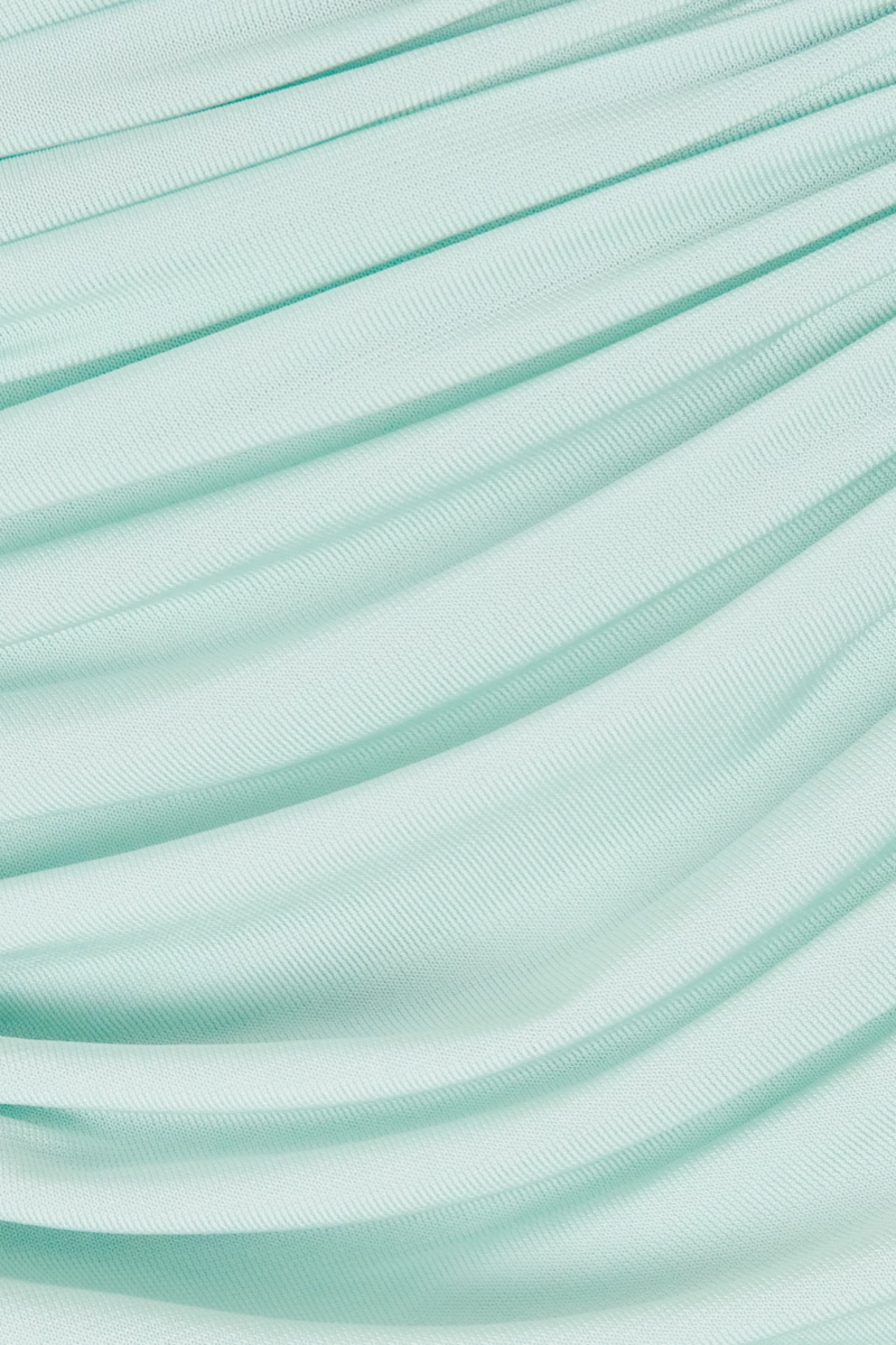 Gini Fitted Half-High Neck Pleated Maxi Dress