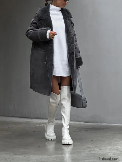 Warm Embrace Graceful Fleece Jacket