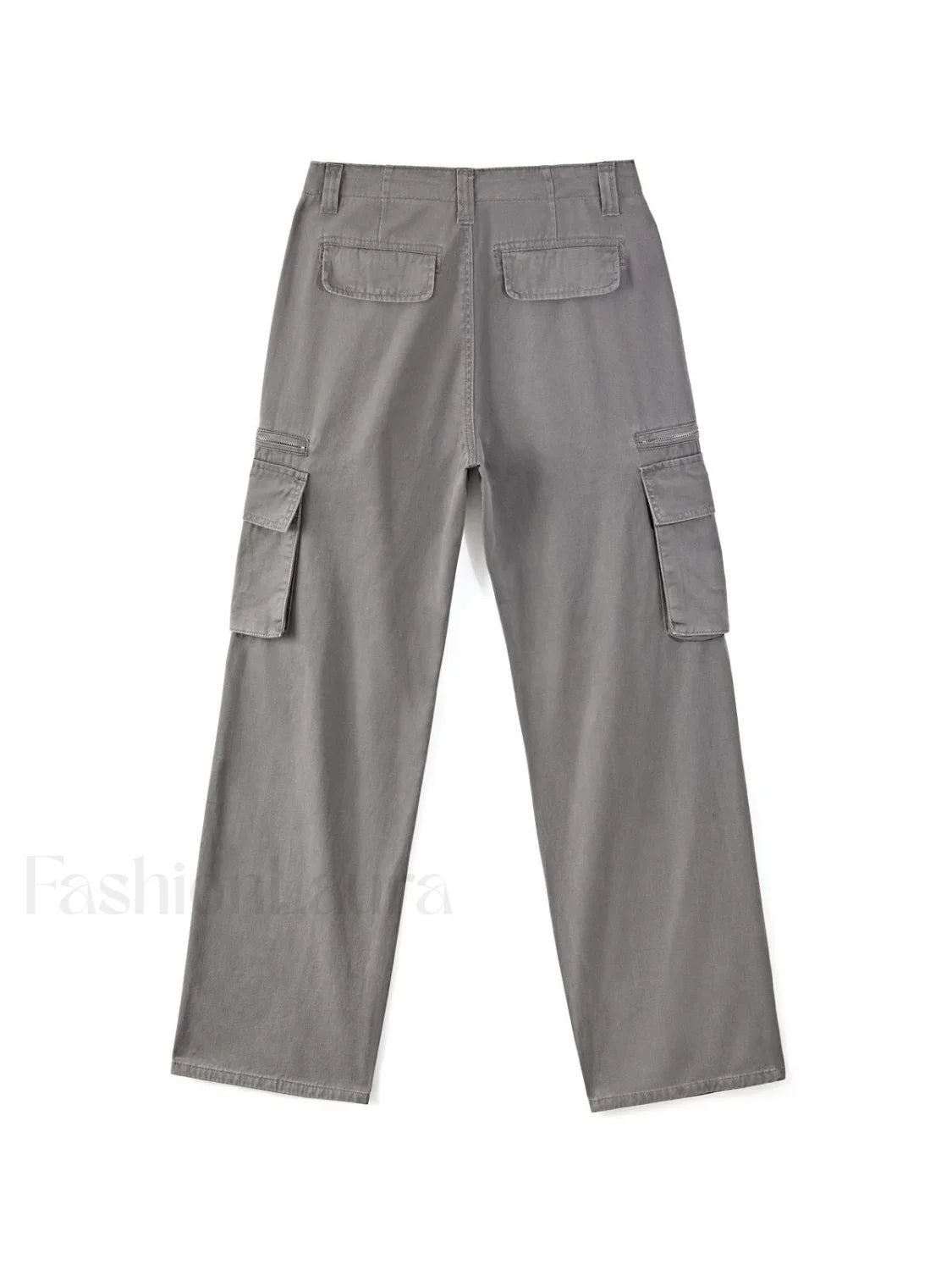 Washed Vintage Baggy Cargo Jeans