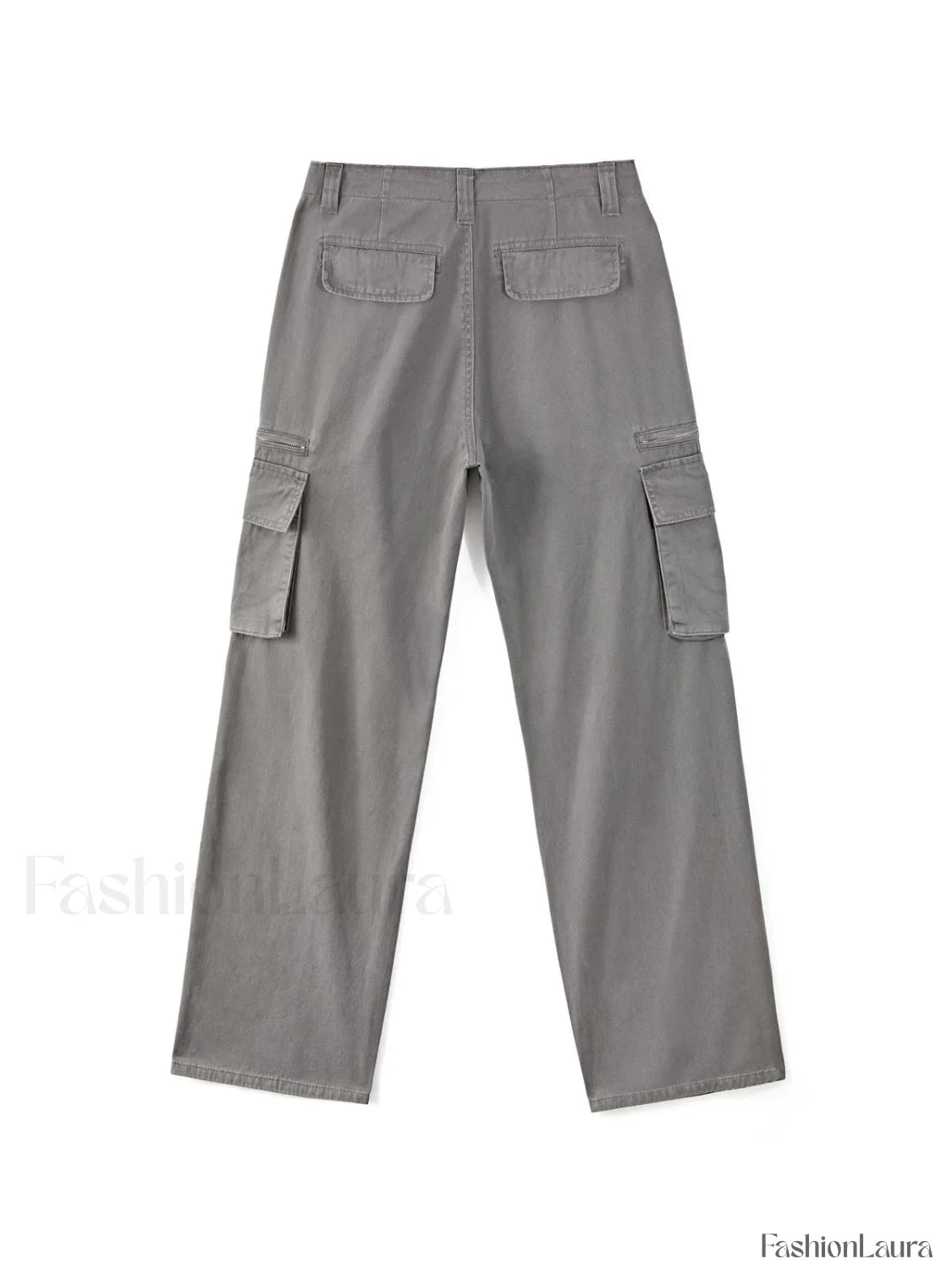 Washed Vintage Baggy Cargo Jeans