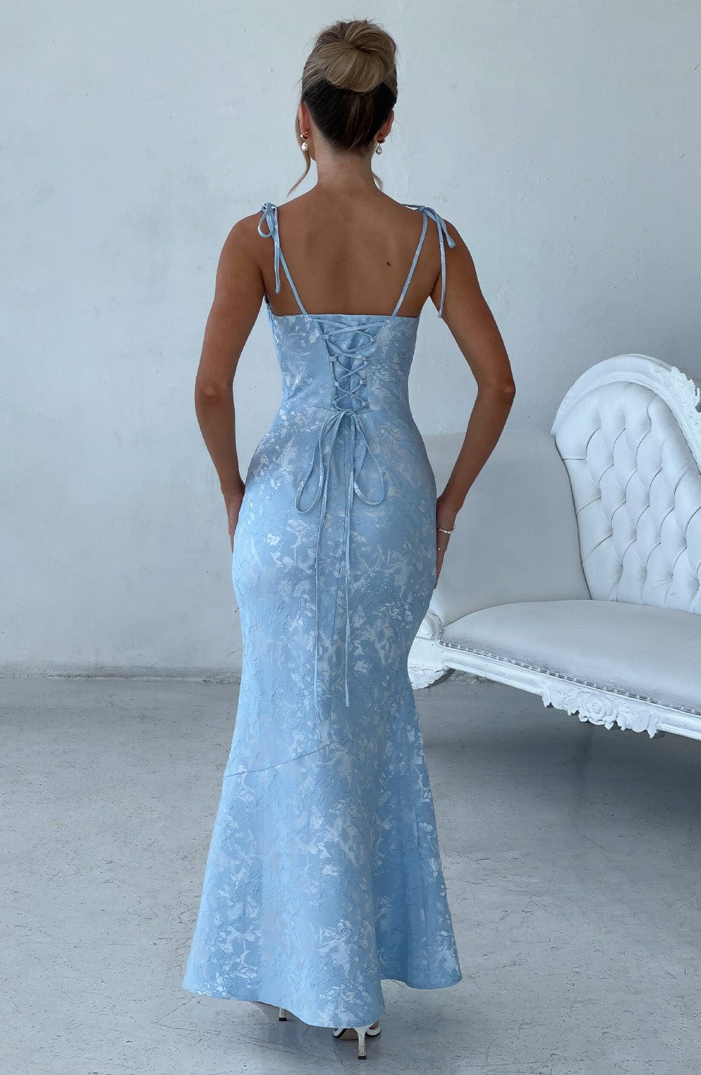 Floral Sleeveless   Maxi Dress
