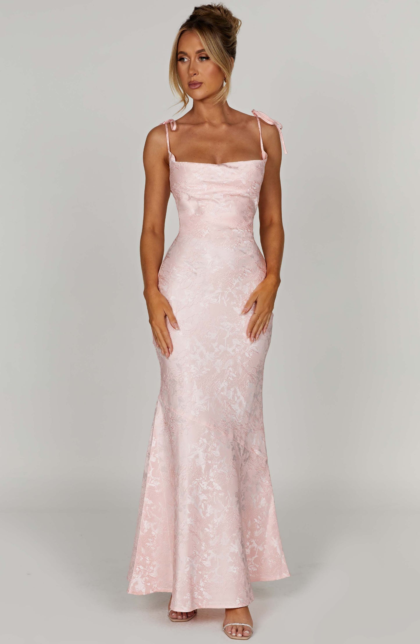Floral Sleeveless   Maxi Dress