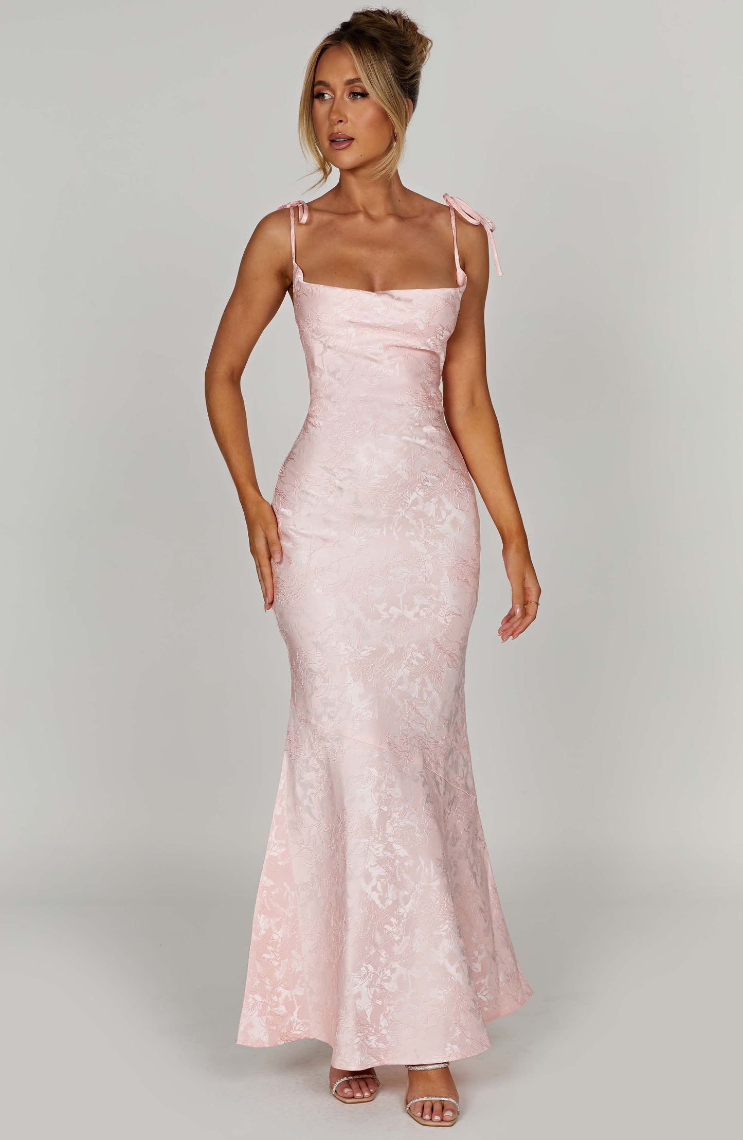 Floral Sleeveless   Maxi Dress