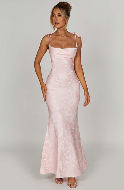 Floral Sleeveless   Maxi Dress