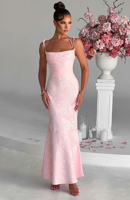 Floral Sleeveless   Maxi Dress